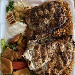 Grilled Boneless Chicken Plate