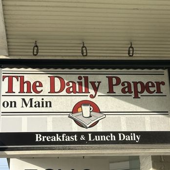 The Daily Paper On Main - Breakfast & Brunch Near Me - Hyannis, Massachusetts The Daily Paper On Main - Breakfast & Brunch Near Me - Hyannis, Massachusetts