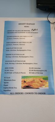 Menu photo 4 Bryant Seafood Market Charlotte, NC Menu photo 4 Bryant Seafood Market Charlotte, NC