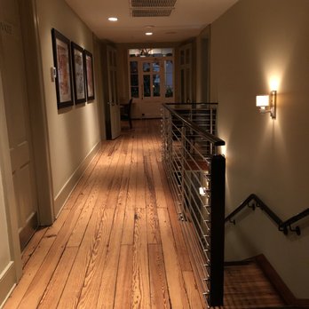Husk - Beautiful wood floors - this is upstairs. - American Near Me - Charleston, South Carolina Husk - Beautiful wood floors - this is upstairs. - American Near Me - Charleston, South Carolina