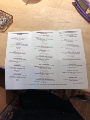 Menu photo 4 The Stadium Bar Harbor, ME