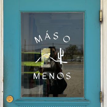 Más o Menos - Front door - Cocktail Bars Near Me - Joshua Tree, California