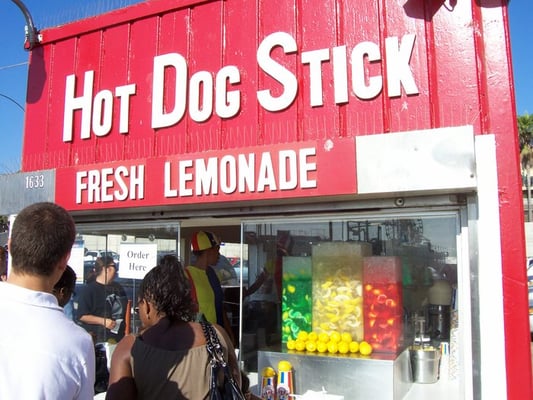 Hot Dog on a Stick by null
