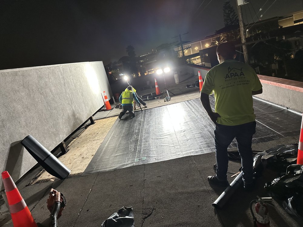 Slide of APAA Roofing