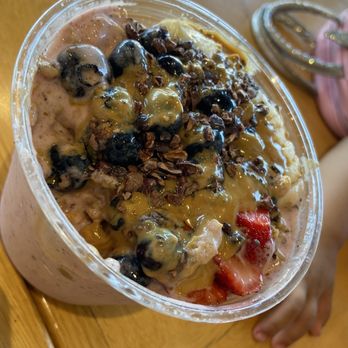 Nekter Juice Bar - Protein Power Bowl (not the best presentation but tasted amazing). - Juice Bars & Smoothies Near Me - Long Beach, California