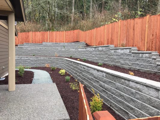 Retaining Wall Installations - Elevate Your Landscape with Us!
Discover the sought-after experts in stone retaining walls, excavation services, and more in Mount Vernon, WA, and nearby regions. With years of experience, we've transformed homes through creative designs and superior workmanship. From excavation to hardscape installations, we do it all. Join us in enhancing your home's appeal today! Retaining Wall Installations - Elevate Your Landscape with Us!
Discover the sought-after experts in stone retaining walls, excavation services, and more in Mount Vernon, WA, and nearby regions. With years of experience, we've transformed homes through creative designs and superior workmanship. From excavation to hardscape installations, we do it all. Join us in enhancing your home's appeal today!