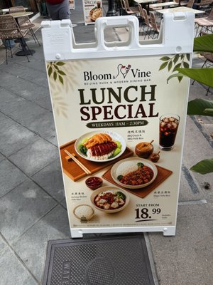 Menu photo 3 Bloom & Vine Mountain View, CA