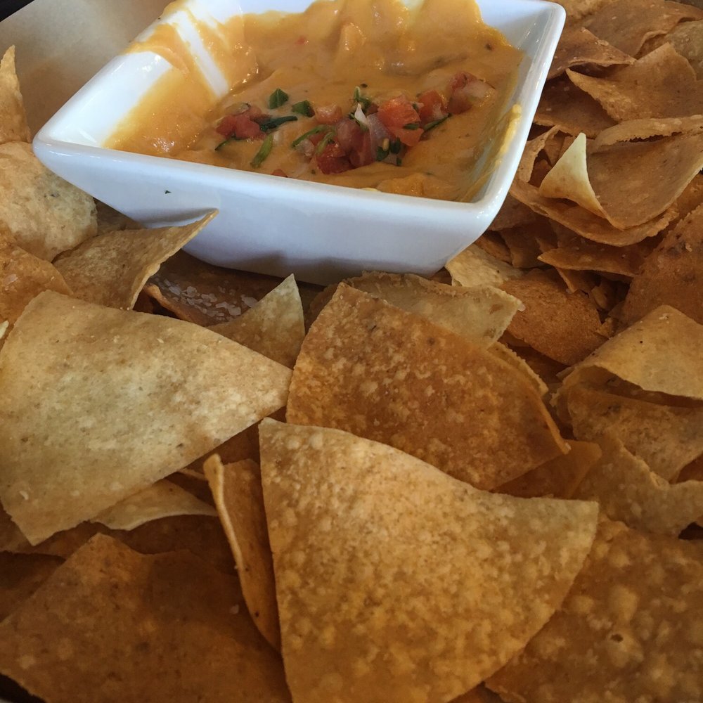 Lazy Dog Johnstown - Chips and queso! - American Near Me - Johnstown, Colorado