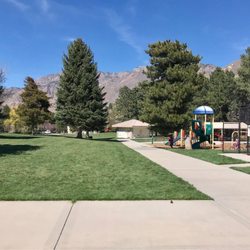 The ambience of the park. There are Golden Hills in the background.