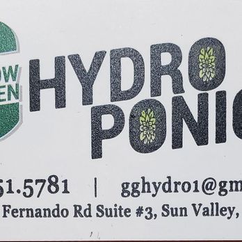 Grow Green Hydroponics - Hydroponics Near Me - Sun Valley, California Grow Green Hydroponics - Hydroponics Near Me - Sun Valley, California