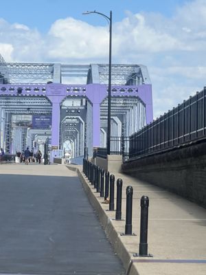 Purple People Bridge by null