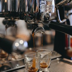 Capstone Cafe & Bookstore - "Hit me with your best shot." We are currently running Tinker Coffee Co's Zing roast on espresso and it is divine!