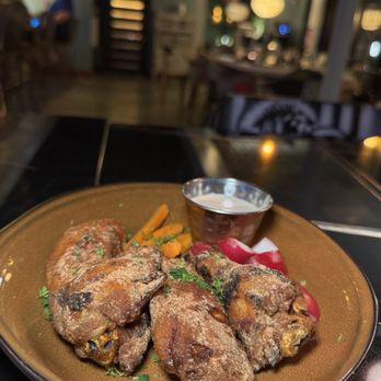 Man Ray - Beer-Grilled Chicken Wings - New American Near Me - Lake Worth, Florida Man Ray - Beer-Grilled Chicken Wings - New American Near Me - Lake Worth, Florida