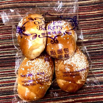 Olympic Bakery - four buns wrapped in plastic - Bakeries Near Me - Temple City, California Olympic Bakery - four buns wrapped in plastic - Bakeries Near Me - Temple City, California