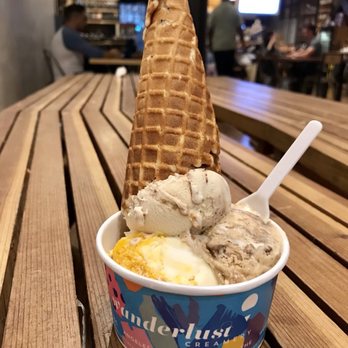 Wanderlust Creamery - Tasting trio- sticky rice mango, the kinder, Vietnamese rocky road - Ice Cream & Frozen Yogurt Near Me - Pasadena, California Wanderlust Creamery - Tasting trio- sticky rice mango, the kinder, Vietnamese rocky road - Ice Cream & Frozen Yogurt Near Me - Pasadena, California