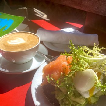 Buvette - Acodado toast with salmon - French Near Me - New York, New York Buvette - Acodado toast with salmon - French Near Me - New York, New York