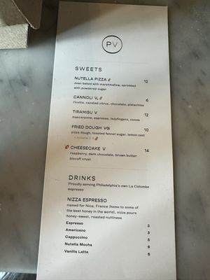 Menu photo 3 Pizzeria Vetri Devon, PA