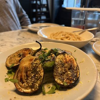 Milkflower - Eggplants zucchini wood roasted - Pizza Near Me - Astoria, New York Milkflower - Eggplants zucchini wood roasted - Pizza Near Me - Astoria, New York