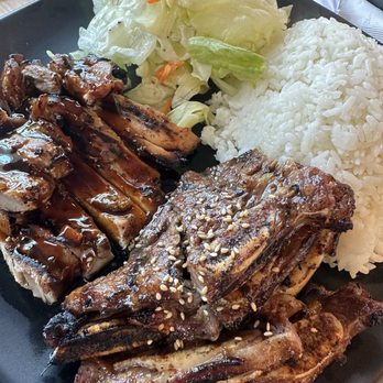 206 Luster Grill - Teriyaki Chicken & Short Ribs Plate - Sushi Bars Near Me - Lewisville, Texas 206 Luster Grill - Teriyaki Chicken & Short Ribs Plate - Sushi Bars Near Me - Lewisville, Texas