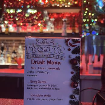 Frosty's Christmas Bar - Bars Near Me - Houston, Texas