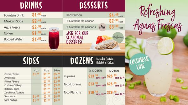 Menu photo 7 El Itacate Pharr, TX Menu photo 7 El Itacate Pharr, TX
