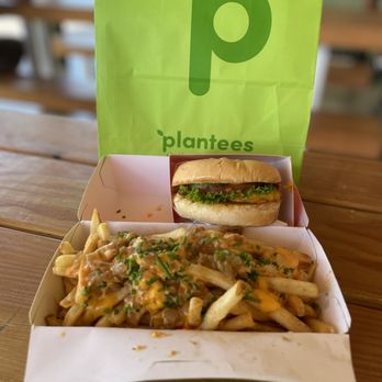 Plantees - Single Burger ($10) and Plant Style Fries ($8) - Burgers Near Me - Orlando, Florida Plantees - Single Burger ($10) and Plant Style Fries ($8) - Burgers Near Me - Orlando, Florida