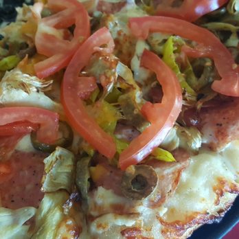 Mike's Pizza - Greek Goddess - Pizza Near Me - Angels Camp, California
