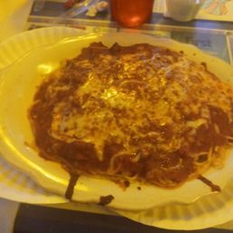 Greek Style Baked Spaghetti