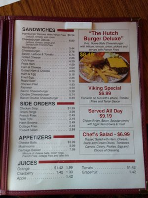 Menu photo 3 Hutch's Cafe & Lounge Presho, SD Menu photo 3 Hutch's Cafe & Lounge Presho, SD
