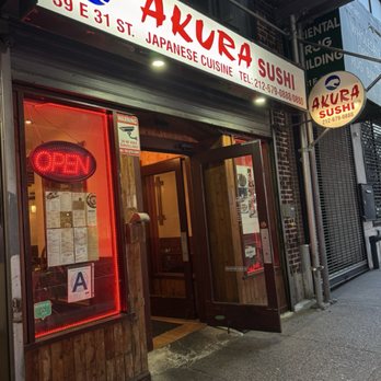 Akura Sushi - Outside - Sushi Bars Near Me - New York, New York