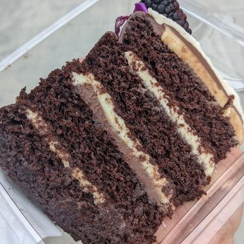 Urban Plates - Chocolate Vanilla Layer Cake - New American Near Me - Brea, California Urban Plates - Chocolate Vanilla Layer Cake - New American Near Me - Brea, California