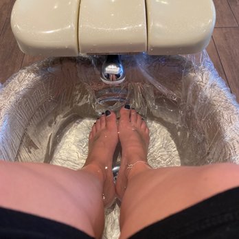 Nail Lounge and Spa - Much needed pedi!  I love the Charcoal pedicure. So relaxing. Love the longer massage. - Day Spas Near Me - Hurst, Texas
