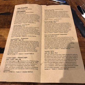 Vibrissa Beer - Breweries Near Me - Front Royal, Virginia