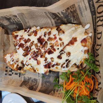 Mr Shane's - Chicken Bacon Ranch Flat bread pizza - Burgers Near Me - Matamoras, Pennsylvania Mr Shane's - Chicken Bacon Ranch Flat bread pizza - Burgers Near Me - Matamoras, Pennsylvania