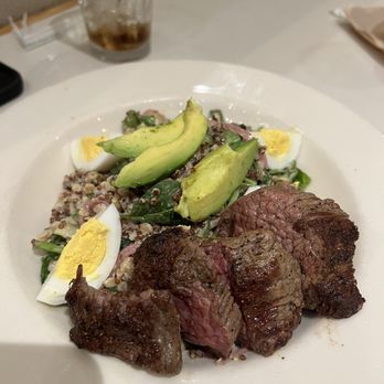 Bazille at Nordstrom - Green Goddess with Steak - New American Near Me - Coral Gables, Florida