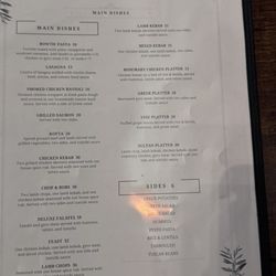 Olive Bistro Midtown - Menu