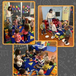 Dizzy's Tumblebus & Dizzybus Preschool - Circle time in Green Class
