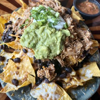 Matador Redmond - Nachos w/ Pulled Pork (Pico de Gallo on the side) - Mexican Near Me - Redmond, Washington