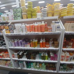 Hair World - A lot of creams.