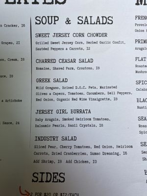 Menu photo 3 Industry Kitchen + Bar Sparta, NJ