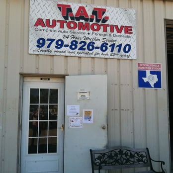 TAT Automotive - Auto Repair Near Me - Hempstead, Texas TAT Automotive - Auto Repair Near Me - Hempstead, Texas