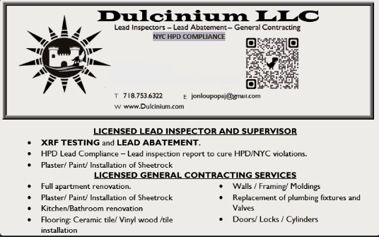 Dulcinium - mold inspector in New York, NY