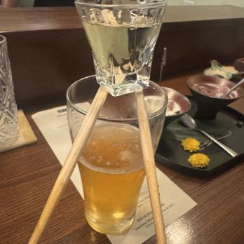 Tetsu Sushi Bar - Chef didn't know what a sake bomb was, so we showed him - Japanese Near Me - Vancouver, British Columbia Tetsu Sushi Bar - Chef didn't know what a sake bomb was, so we showed him - Japanese Near Me - Vancouver, British Columbia