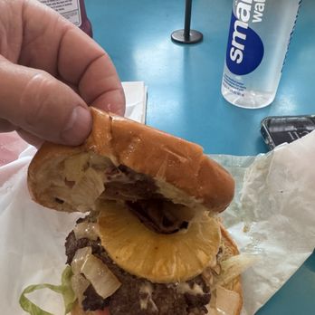 Hunky's Hamburgers - Hula Cheeseburger - Burgers Near Me - Dallas, Texas