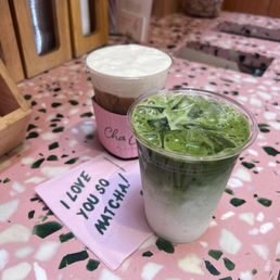 ICED BEAUTIFUL MATCHA LATTE ICED BEAUTIFUL MATCHA LATTE