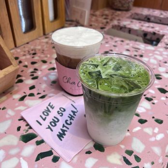 Cha Cha Matcha - ICED BEAUTIFUL MATCHA LATTE - Coffee & Tea Near Me - West Hollywood, California Cha Cha Matcha - ICED BEAUTIFUL MATCHA LATTE - Coffee & Tea Near Me - West Hollywood, California