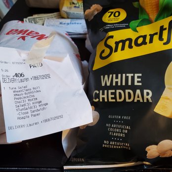 Wawa - a bag of smart white cheddar and a packet of smart white cheddar - Convenience Stores Near Me - Richmond, Virginia