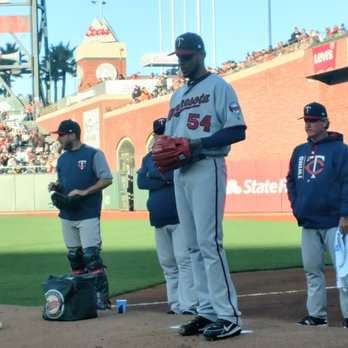 Oracle Park - Lower level Lower Box 103 Row 1 - Visitor bullpen - Stadiums & Arenas Near Me - San Francisco, California Oracle Park - Lower level Lower Box 103 Row 1 - Visitor bullpen - Stadiums & Arenas Near Me - San Francisco, California