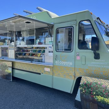 El Coyote - a food truck parked in a parking lot - Food Trucks Near Me - Sonoma, California