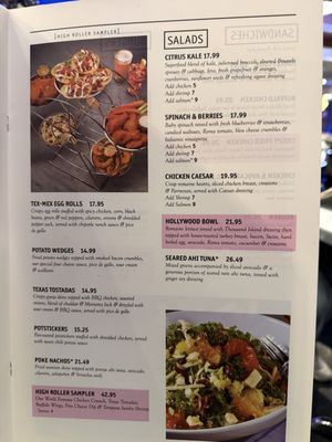 Menu photo 7 Café Hollywood at Planet Hollywood Resort & Casino Las Vegas, NV
